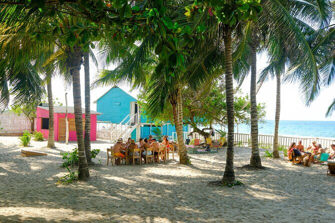 Beach Day at The Pink Mango, just 10 mins from town. - Meeting point and where the boat actually leaves